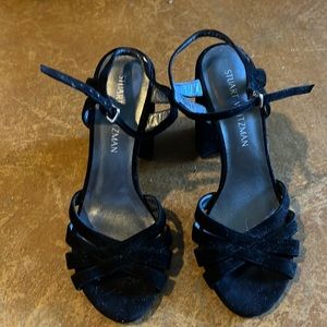 Stuart Weitzman Suede Wrap Heel SZ 8